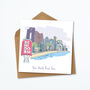 Personalised Benidrom Greeting Card, Skyline, thumbnail 2 of 4