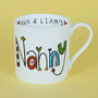 Nanny's Favourite Bone China Personalised Mug, thumbnail 5 of 5