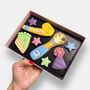 Personalised Birthday Party Letterbox Cookies, thumbnail 2 of 8
