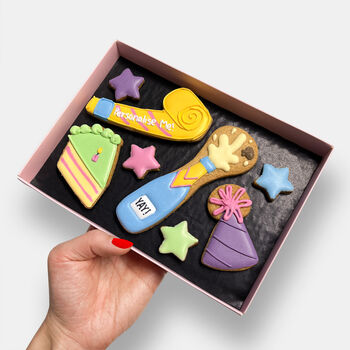Personalised Birthday Party Letterbox Cookies, 2 of 8
