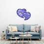 Contemporary Wooden Hearts: Love Inspired Wall Art, thumbnail 11 of 12