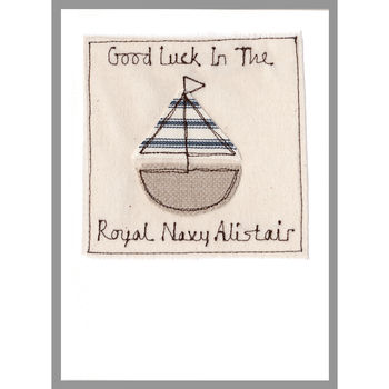 Personalised Sailing Boat Birthday Card For Any Age, 11 of 12