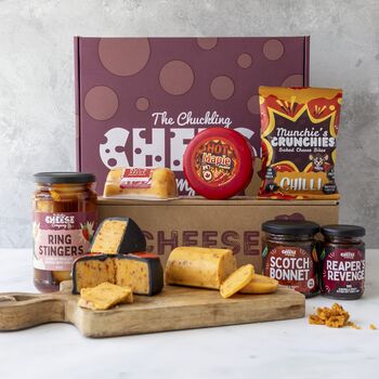 All About The Burn! Hot And Spicy Cheese Hamper, 3 of 12