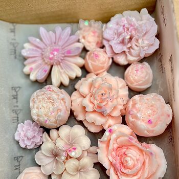 Handmade Box Of Flower Garden Soy Wax Melts, 7 of 12