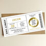 Personalised Concert Ticket Scratch And Reveal, thumbnail 7 of 7