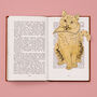 William Shakespurr Metal Cat Bookmark, thumbnail 5 of 8