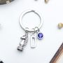 Personalised Chess Keyring Chess Lover Gift, thumbnail 1 of 9
