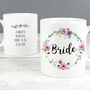 Personalised Floral Mug For The Lady's, thumbnail 3 of 3