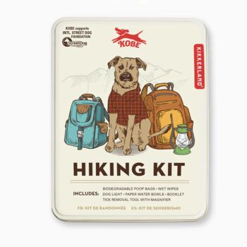 A Dogs Hiking Kit Gift In A Tin, 2 of 4