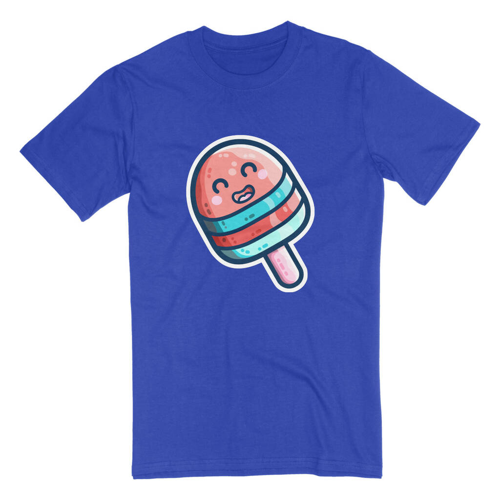 Ice Lolly Cute Vegan Organic Cotton T Shirt By Flaming Imp ...