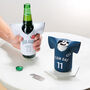 Personalised Rugby Shirt Can Cooler, thumbnail 1 of 3