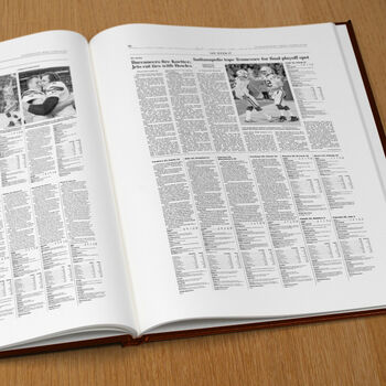 Indianapolis Colts Personalised Gift Newspaper Book, 12 of 12