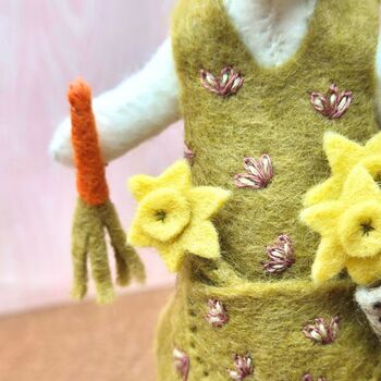 Little Mouse Is A Bunny Felt Craft Mini Kit, 4 of 4