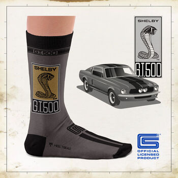Shelby Motorsport Gift Socks, 9 of 9
