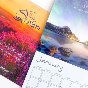 The Quran Wall Calendar 2024, 4 of 5