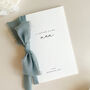 Luxury 'Letter To My Nan On My Wedding Day' Card, Elegant Calligraphy Design, thumbnail 6 of 11