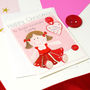 Personalised Rag Doll Relation Christmas Card, thumbnail 7 of 8