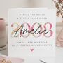 Personalised 18th Birthday Card For Granddaughter, thumbnail 1 of 7