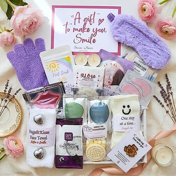 Lavender Birthday Gift Box | Spa Pamper Hamper For Her, 2 of 12