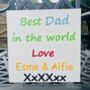 Personalised Fathers Day Card For Dad Or Daddy Etc, thumbnail 1 of 2