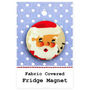 ''Santa Claus'' Christmas Stocking Filler Magnet, thumbnail 1 of 3