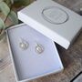 Pearl Swirl Earrings, thumbnail 3 of 5