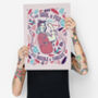 'My Soul Is Fed With Needle And Threadl' Print, thumbnail 3 of 3
