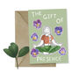 'The Gift Of Presence' Greetings Card, thumbnail 2 of 2