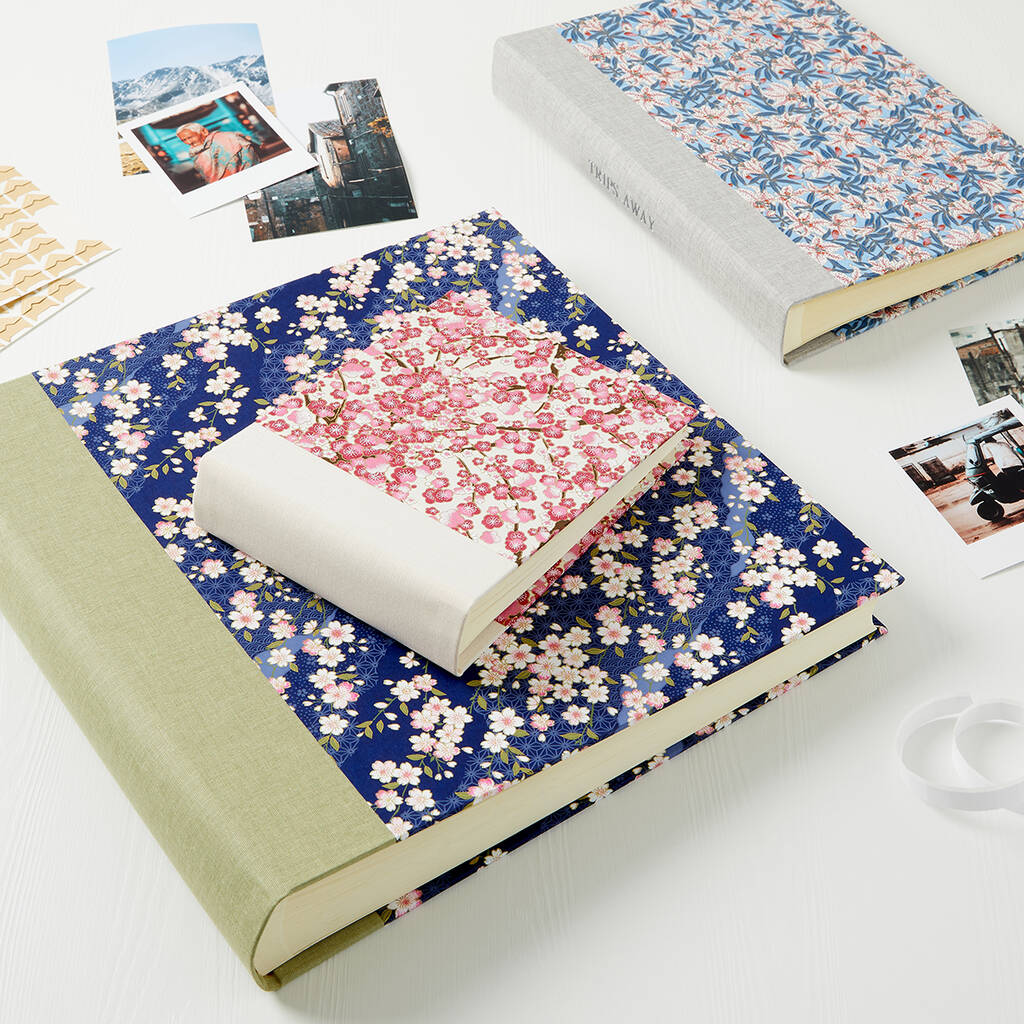 Handmade Floral Photo Album By Harris & Jones Ltd