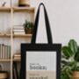 Might Be Books; Might Be Snacks Tote Bag, thumbnail 2 of 6