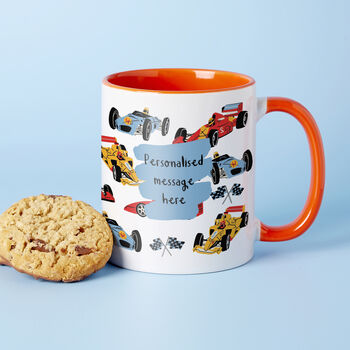 Choose Your Message Formula One Mug For Dad, 5 of 7