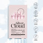 Silver Cloud Pink Heatless Curler Set, thumbnail 4 of 4