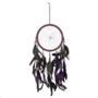 Purple Peacock Feather Dreamcatcher, thumbnail 1 of 2
