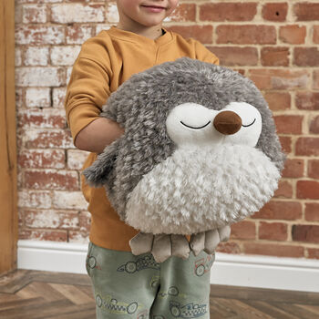 Soft Cuddly Giant Handwarmer Hootie The Owl, 2 of 3