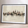 Oxford Skyline Cityscape Art Print, thumbnail 12 of 12
