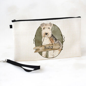 Custom Dog Lover Cosmetic Bag, 2 of 11