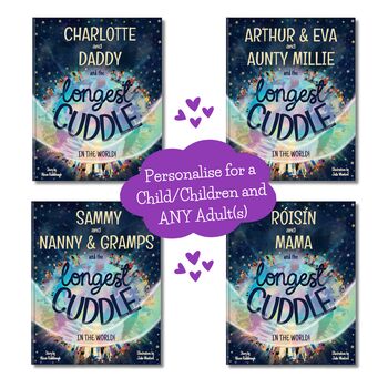 'The Longest Cuddle in the World' Personalised Storybook Celebrating Your Closest Moments, 2 of 12