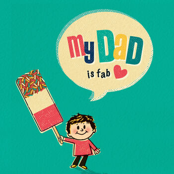 Dad Card ‘My Dad Is Fab’, 2 of 4