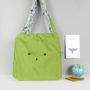 Bunny Rabbit Lunch Bag Toucan And Exotic Palm Print, thumbnail 4 of 8