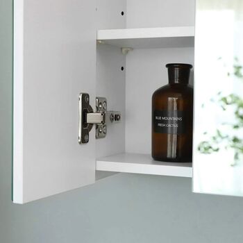 Wall Storage Cabinet With Mirror, 3 of 6