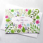 ‘Happy Mother’s Day’ Floral Watercolour Card, thumbnail 2 of 6