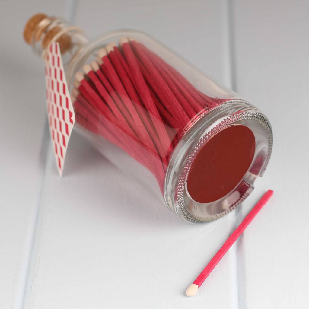 Log Burner Long Matches In A Jar By Nest Notonthehighstreet Com Log Burner Long Matches In A Jar