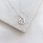 Sterling Silver Zodiac Charm Necklace – Cancer, thumbnail 3 of 6