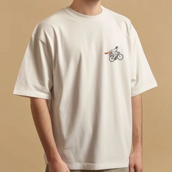 Personalised Bikes And Dogs Club Graphic T Shirt, 3 of 8
