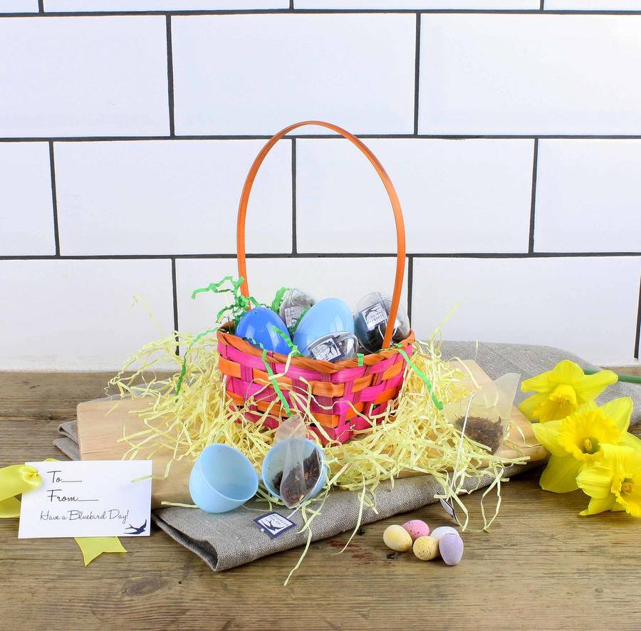 Tea Easter Egg Hunt Basket Kit By Bird & Blend Tea Co.