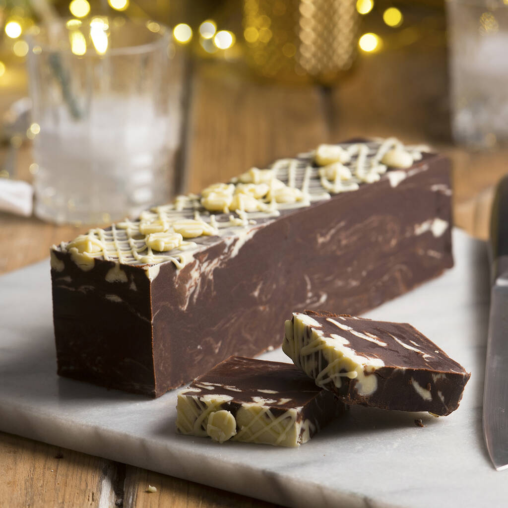 Gourmet Fudge Yule Logs By Fudge Kitchen