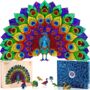 Peacock Jigsaw Puzzle For Adults 330 Pieces 43x31cm, thumbnail 1 of 11