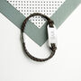 Personalised Men's Statement Leather Bracelet, thumbnail 8 of 12