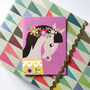 Mini Purple Horse Greetings Card, thumbnail 4 of 4