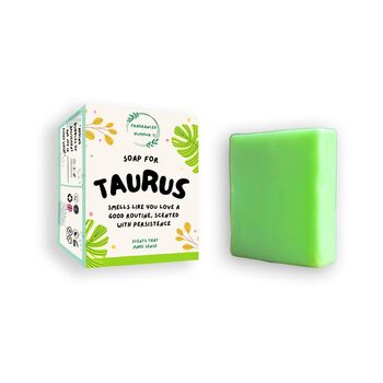 Taurus Birthday Gift Funny Soap For Taurus Zodiac, 3 of 5